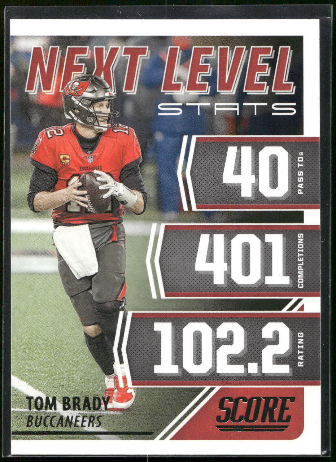 2021 Score #NL1 Tom Brady Next Level Stats
