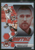 2023 Panini Mosaic #M-27 Travis Kelce Montage Mosaic