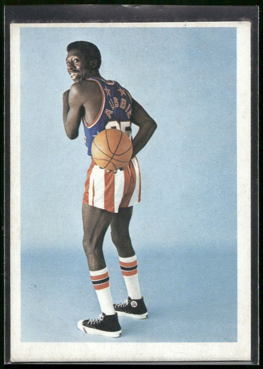 1971 Fleer Harlem Globetrotters #24 Hubert "Geese" Ausbie
