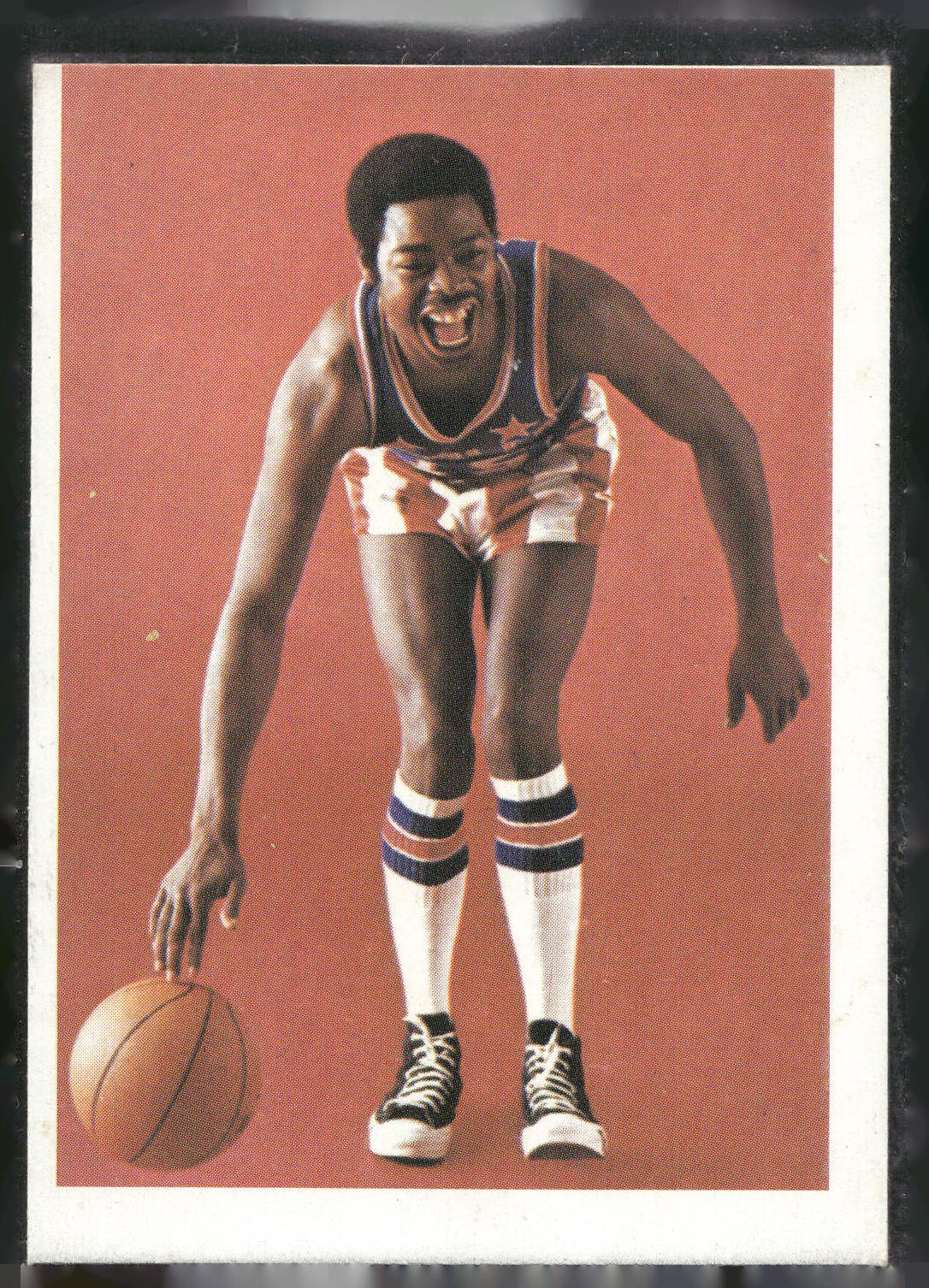 1971 Fleer Harlem Globetrotters #6 Pablo "Pabs" Robertson