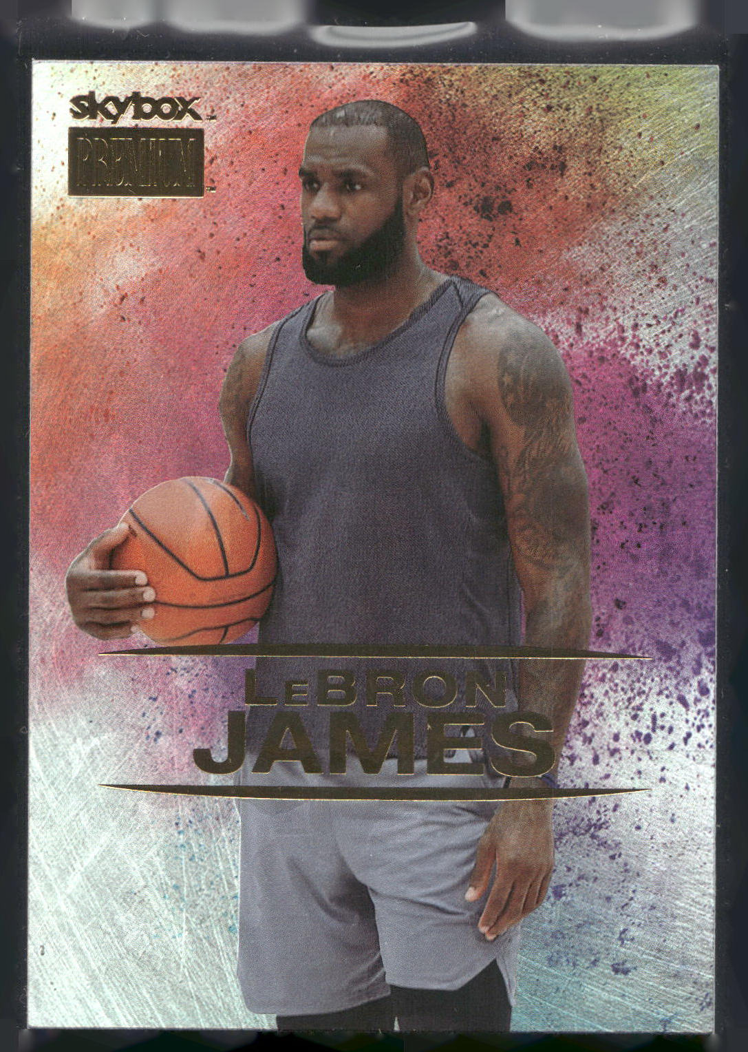 2021 SkyBox Metal Universe Champions #S-50 LeBron James Skybox Premium