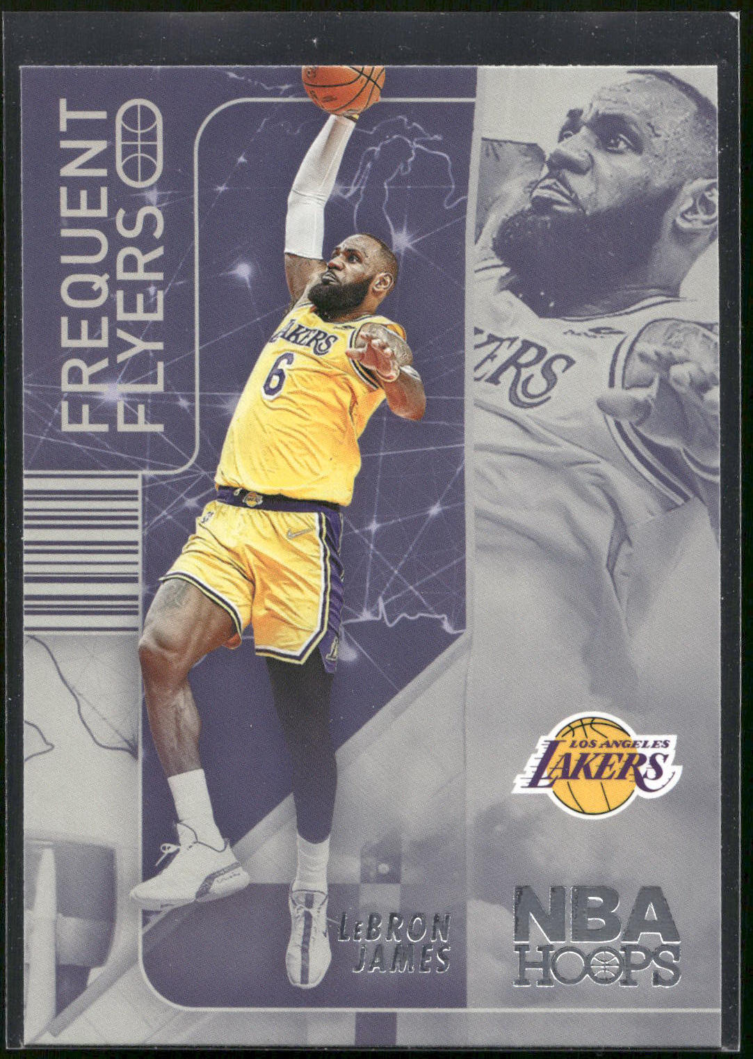 2022-23 Hoops #6 LeBron James Frequent Flyers