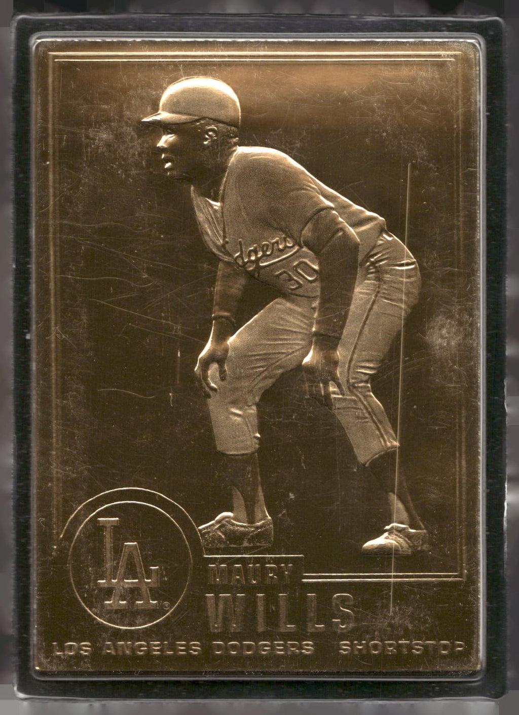 1996-03 Danbury Mint #27 Maury Wills