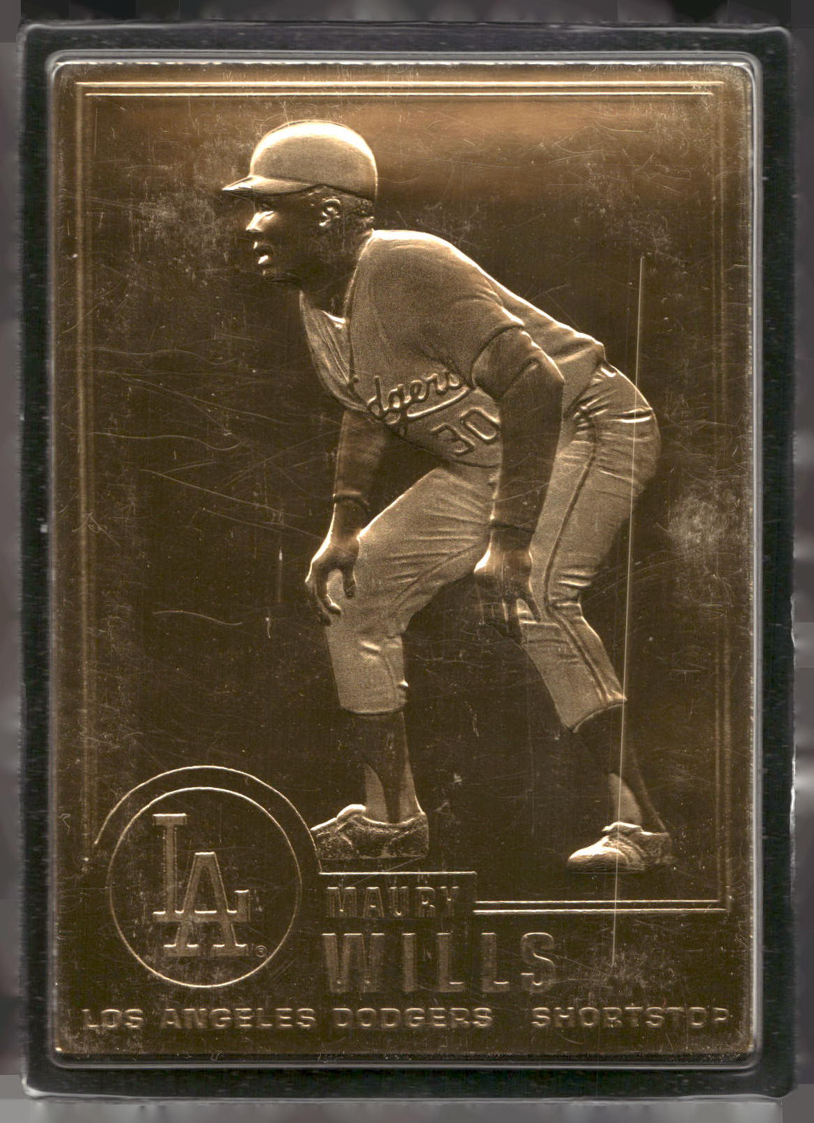 1996-03 Danbury Mint #27 Maury Wills