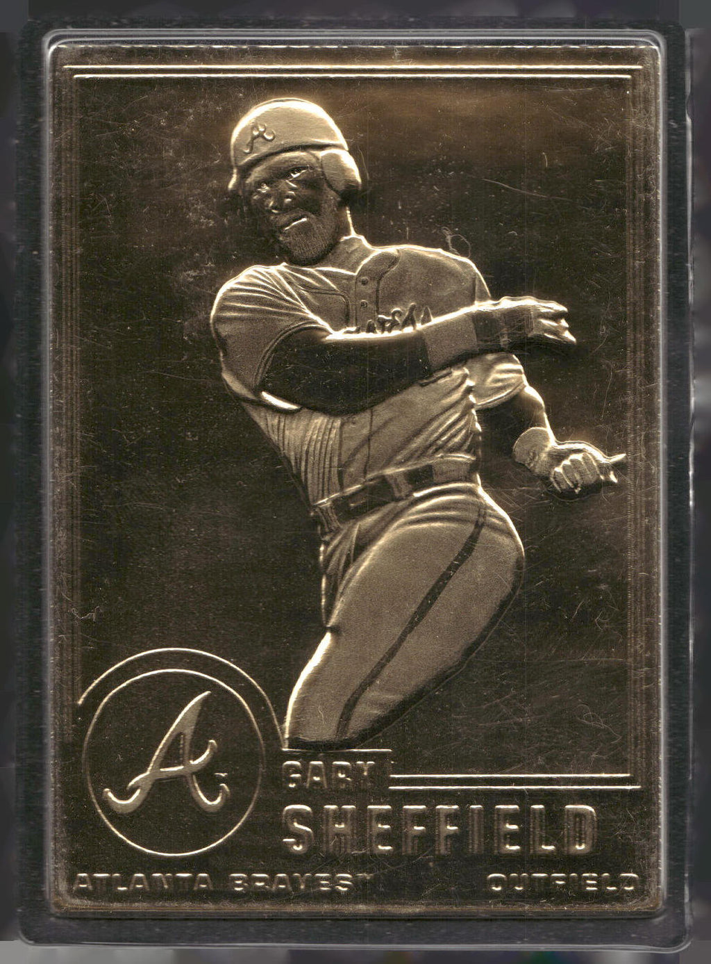 1996-03 Danbury Mint #89a Gary Sheffield