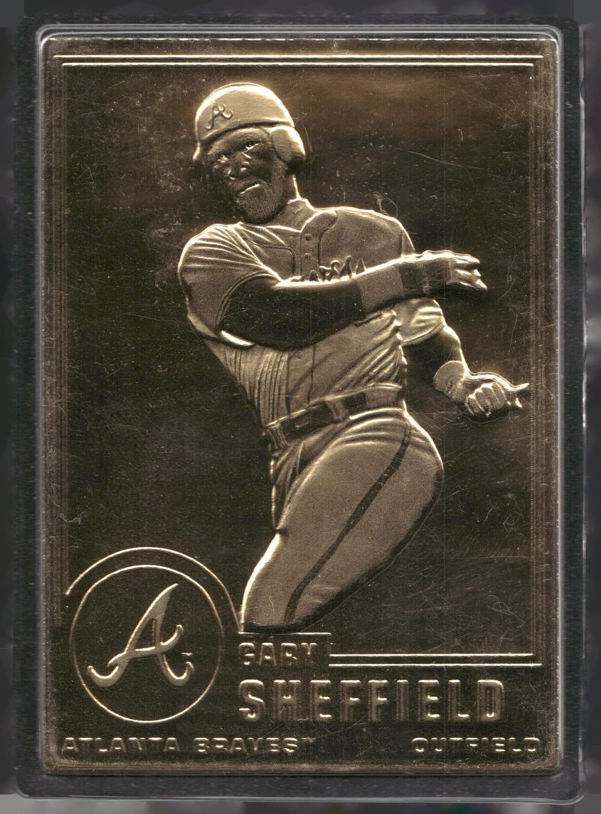 1996-03 Danbury Mint #89a Gary Sheffield