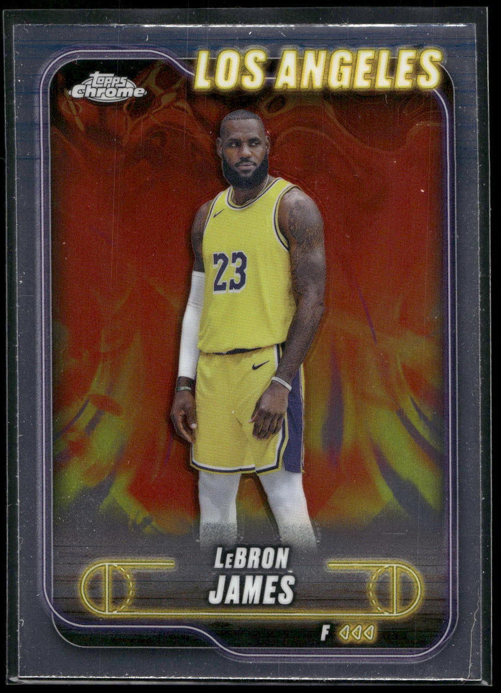 2024-25 Topps Chrome #22 LeBron James