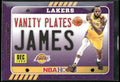 2020-21 Hoops #3 LeBron James Vanity Plates
