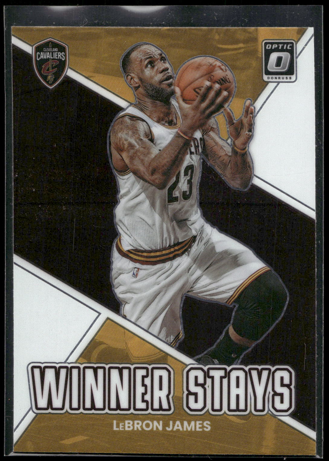 2022-23 Donruss Optic #2 LeBron James Winner Stays