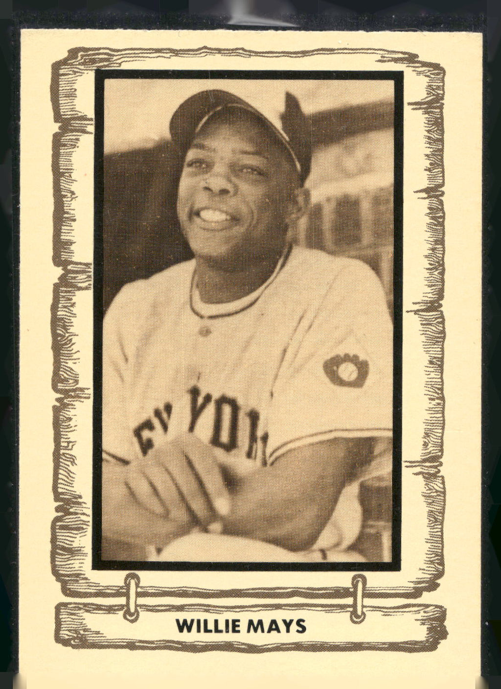 1981 Cramer Baseball Legends Series 2 #48 Willie Mays
