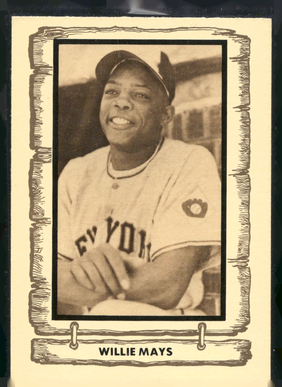 1981 Cramer Baseball Legends Series 2 #48 Willie Mays