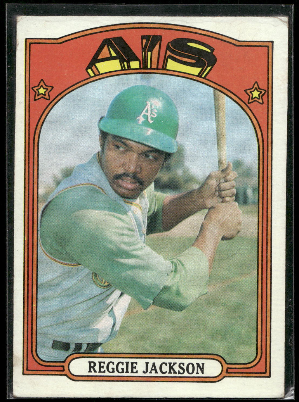 1972 Topps #435 Reggie Jackson