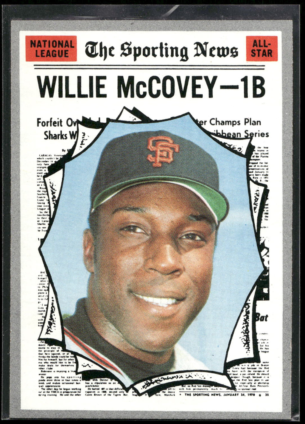 1970 Topps #450 Willie McCovey