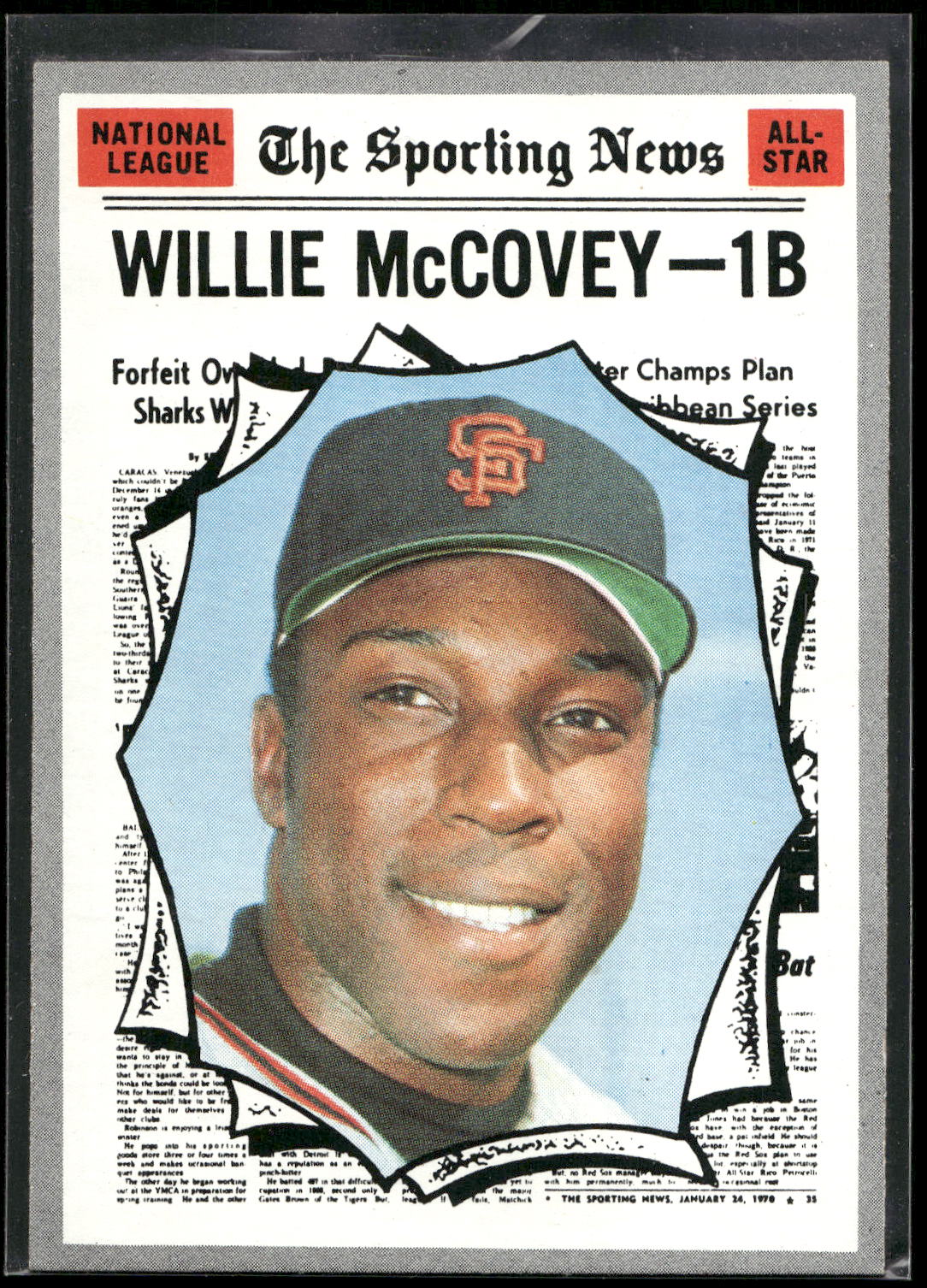 1970 Topps #450 Willie McCovey