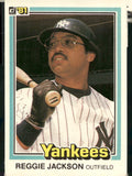 1981 Donruss #228 Reggie Jackson