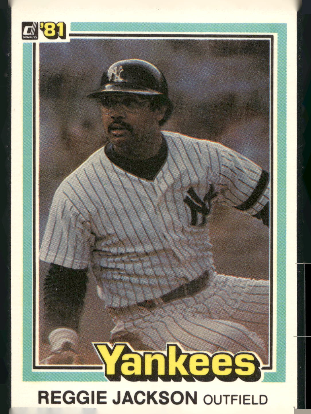 1981 Donruss #468 Reggie Jackson