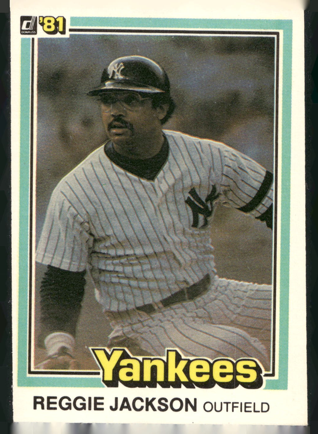 1981 Donruss #468 Reggie Jackson