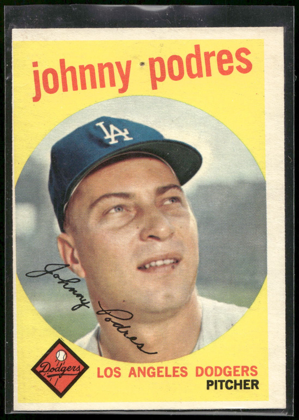 1959 Topps #495 Johnny Podres