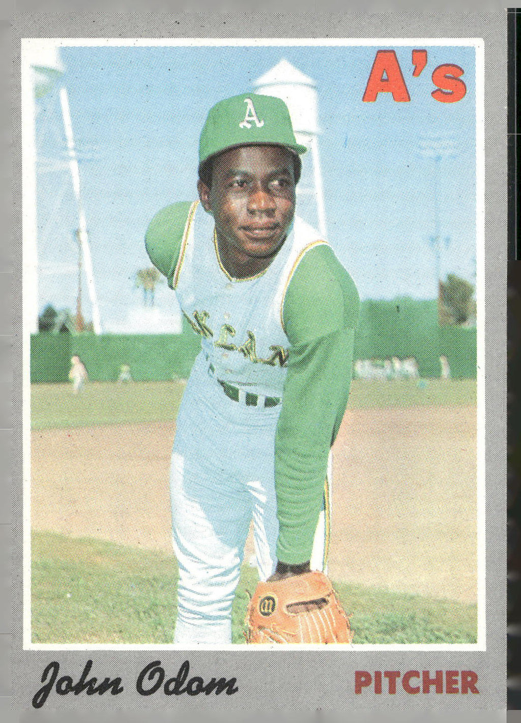 1970 Topps #55 John Odom