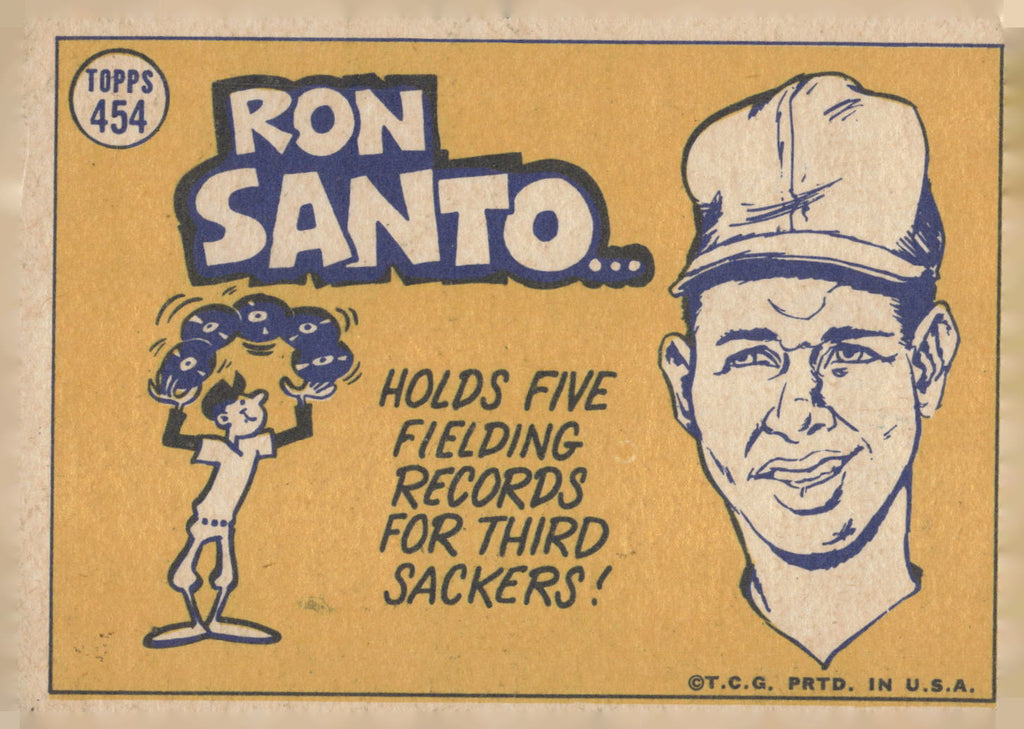 1970 Topps #454 Ron Santo