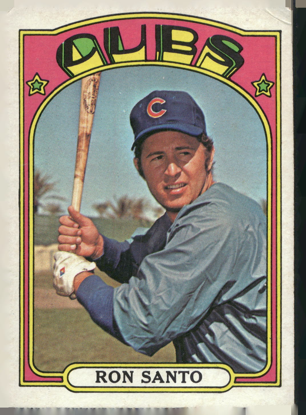 1972 Topps #555 Ron Santo