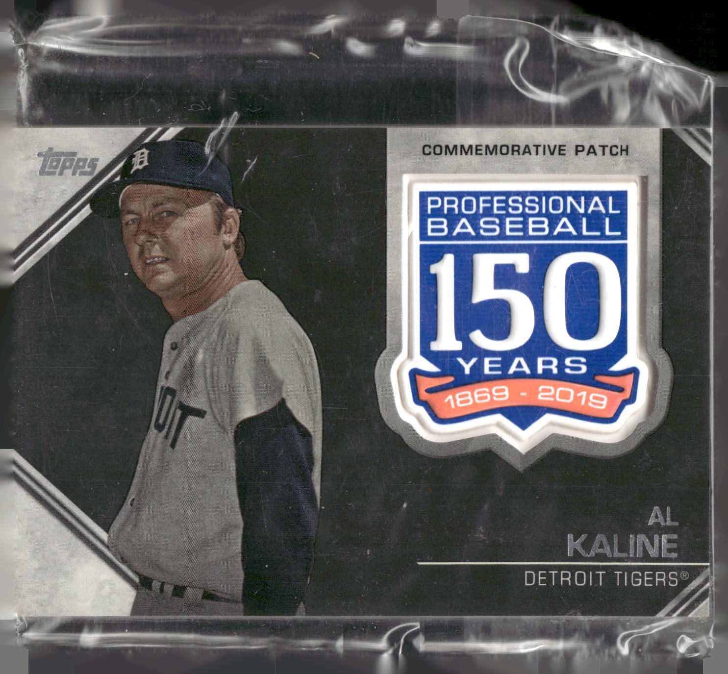 2019 Topps #AMP-AK Al Kaline 150th Anniversary Commemorative Patches