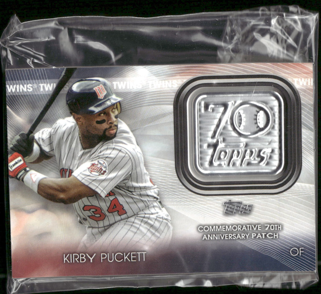 2021 Topps Update #T70P-KP Kirby Puckett Topps 70th Anniversary