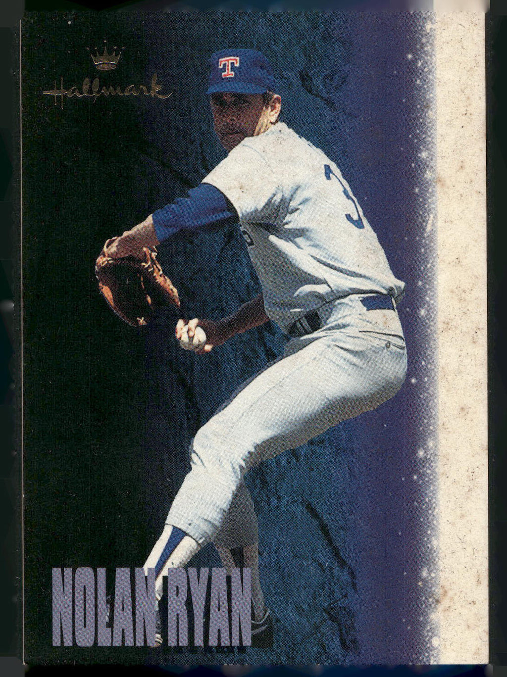 1996-97 Hallmark Keepsake Ornament Cards #HK1 Nolan Ryan