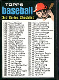 1971 Topps #206 Checklist: 264-393