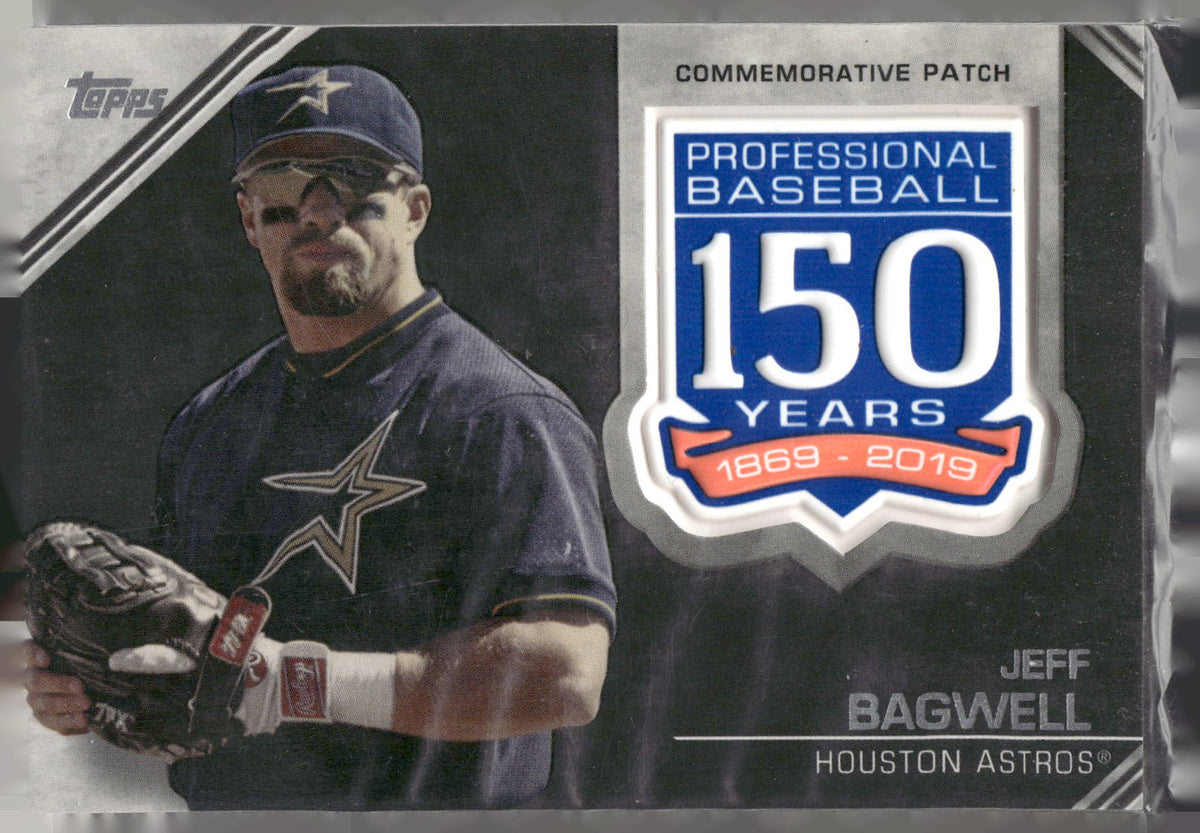 2019 Topps #AMP-JB Jeff Bagwell 150th Anniversary Commemorative Patches