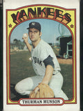 1972 Topps #441 Thurman Munson