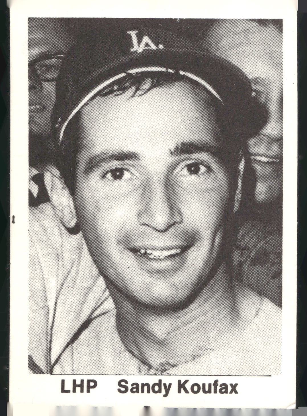 1975 TCMA All Time Brooklyn / Los Angeles Dodgers #NNO Sandy Koufax