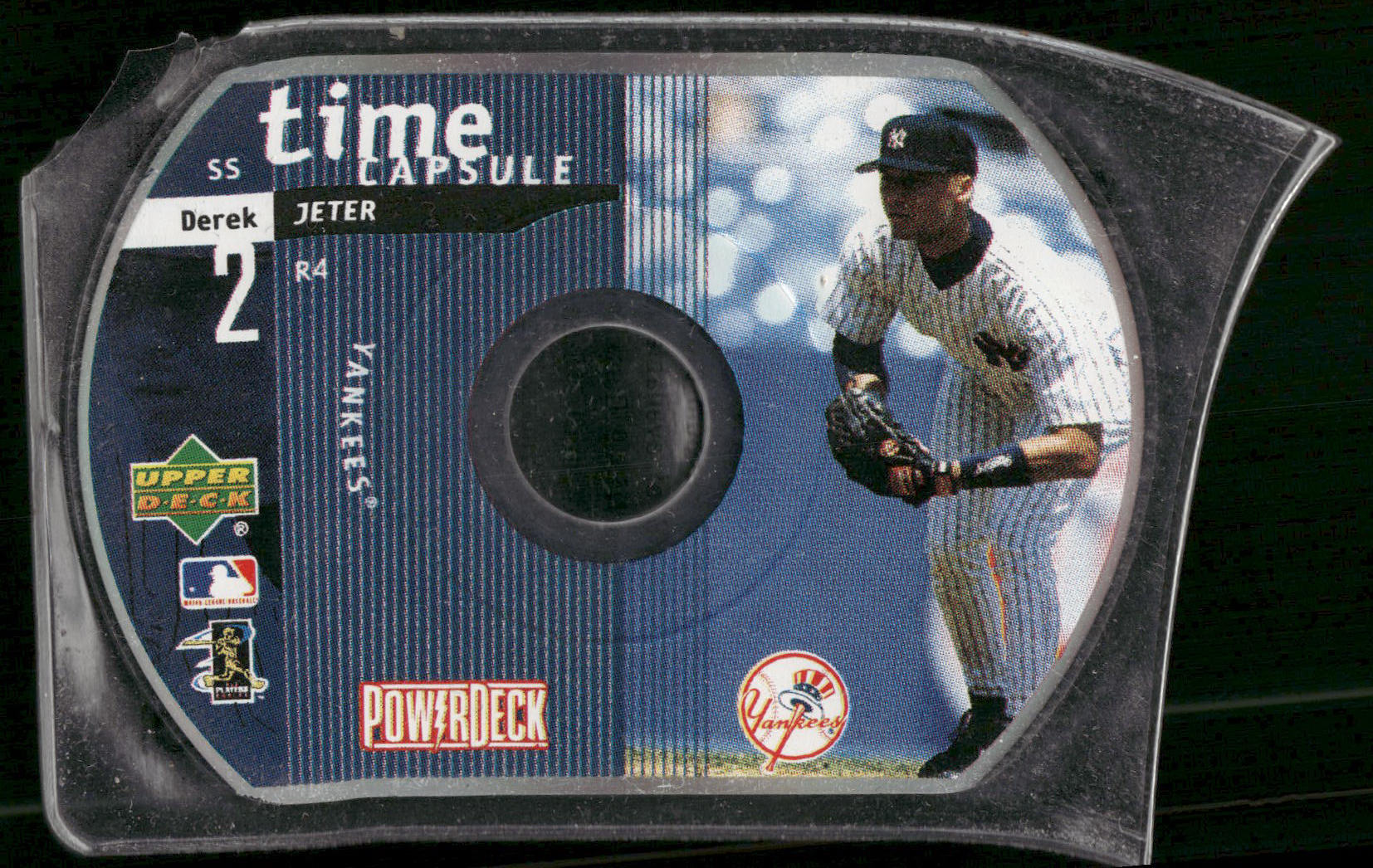 1999 Upper Deck PowerDeck #R4 Derek Jeter Time Capsule