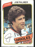 1980 Topps #590 Jim Palmer