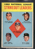 1963 Topps #9 (Don Drysdale / Sandy Koufax / Bob Gibson /