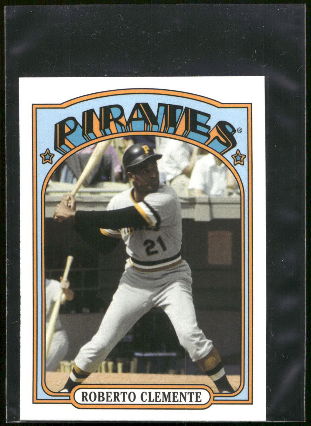 2013 Topps #TM-47 Roberto Clemente 1972 Topps Minis