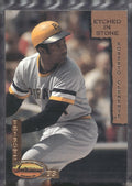 1993 Ted Williams #ES3 Roberto Clemente Roberto Clemente: Etched in Stone