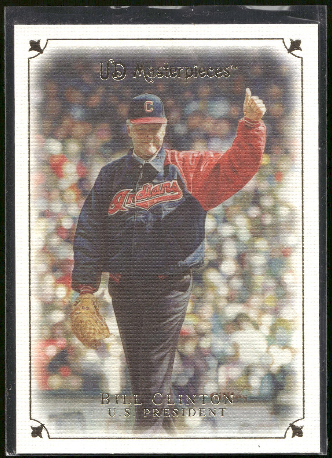 2007 Upper Deck Masterpieces #76 Bill Clinton