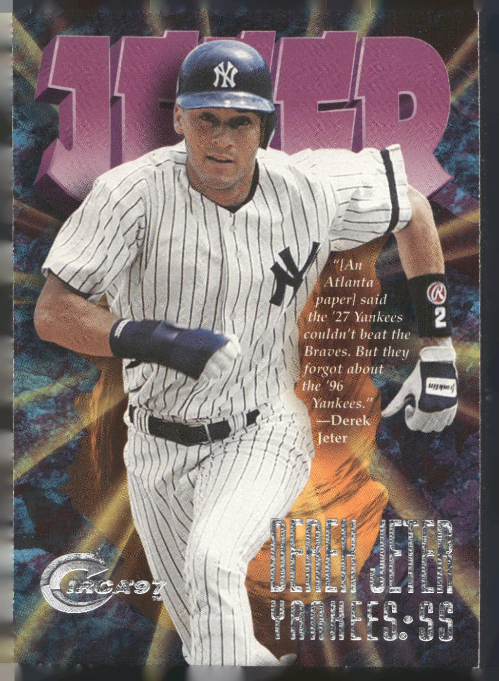 1997 Circa #200 Derek Jeter