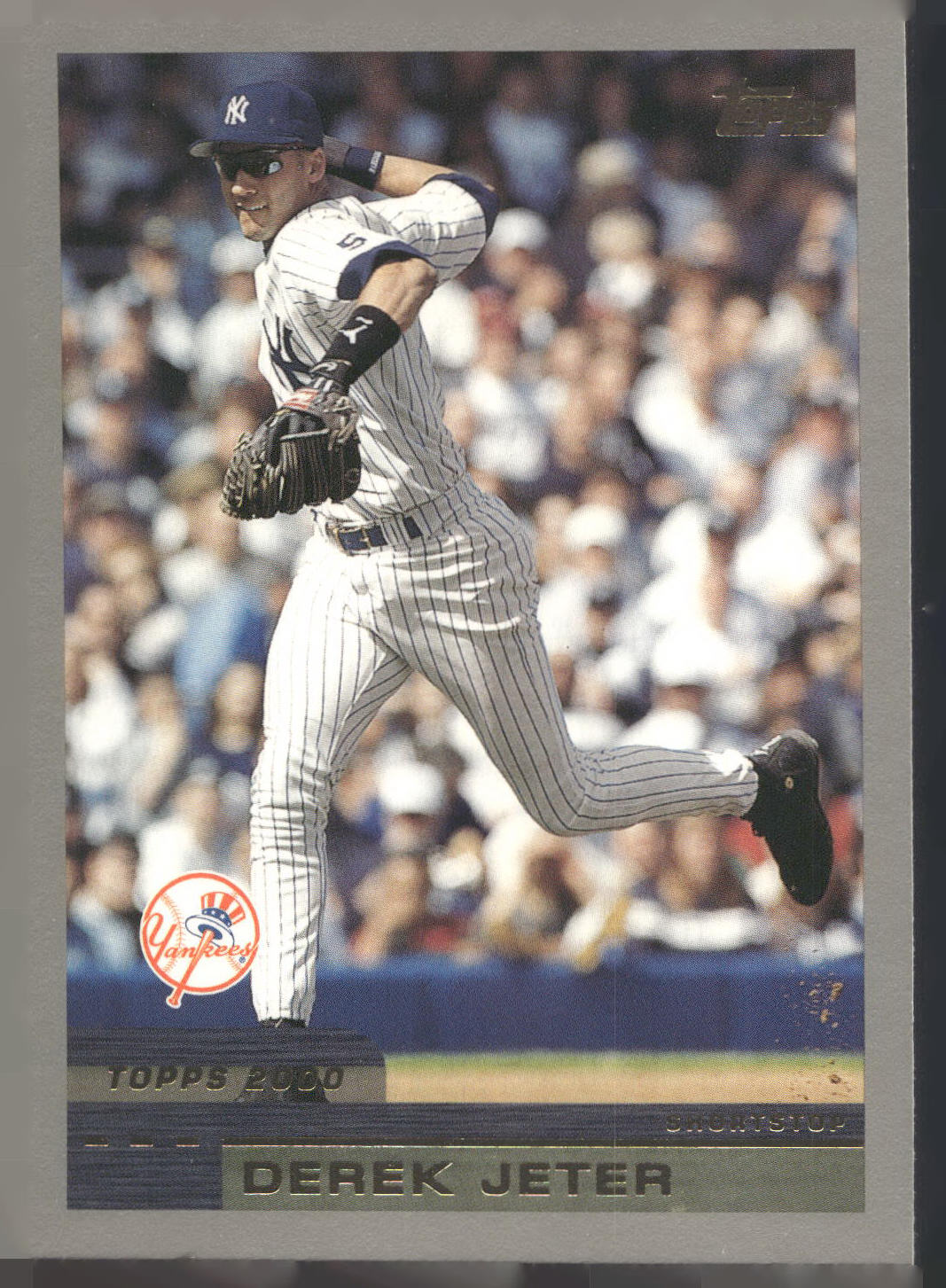 2000 Topps #15 Derek Jeter Home Team Advantage