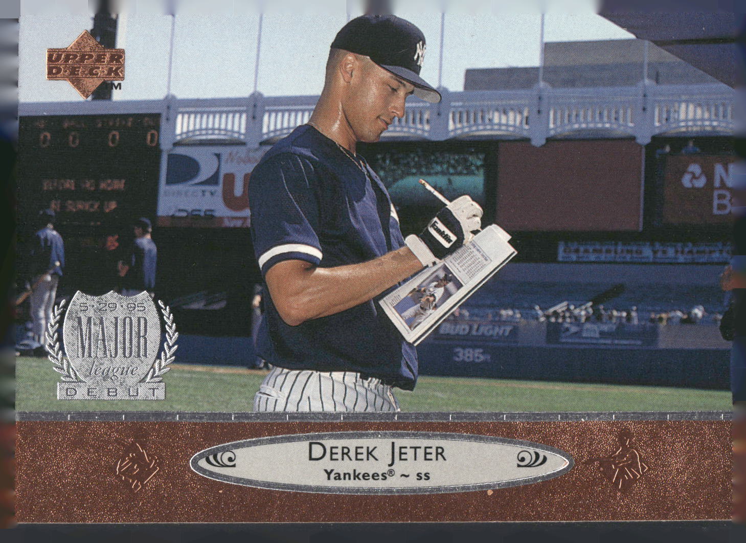 1996 Upper Deck #156 Derek Jeter
