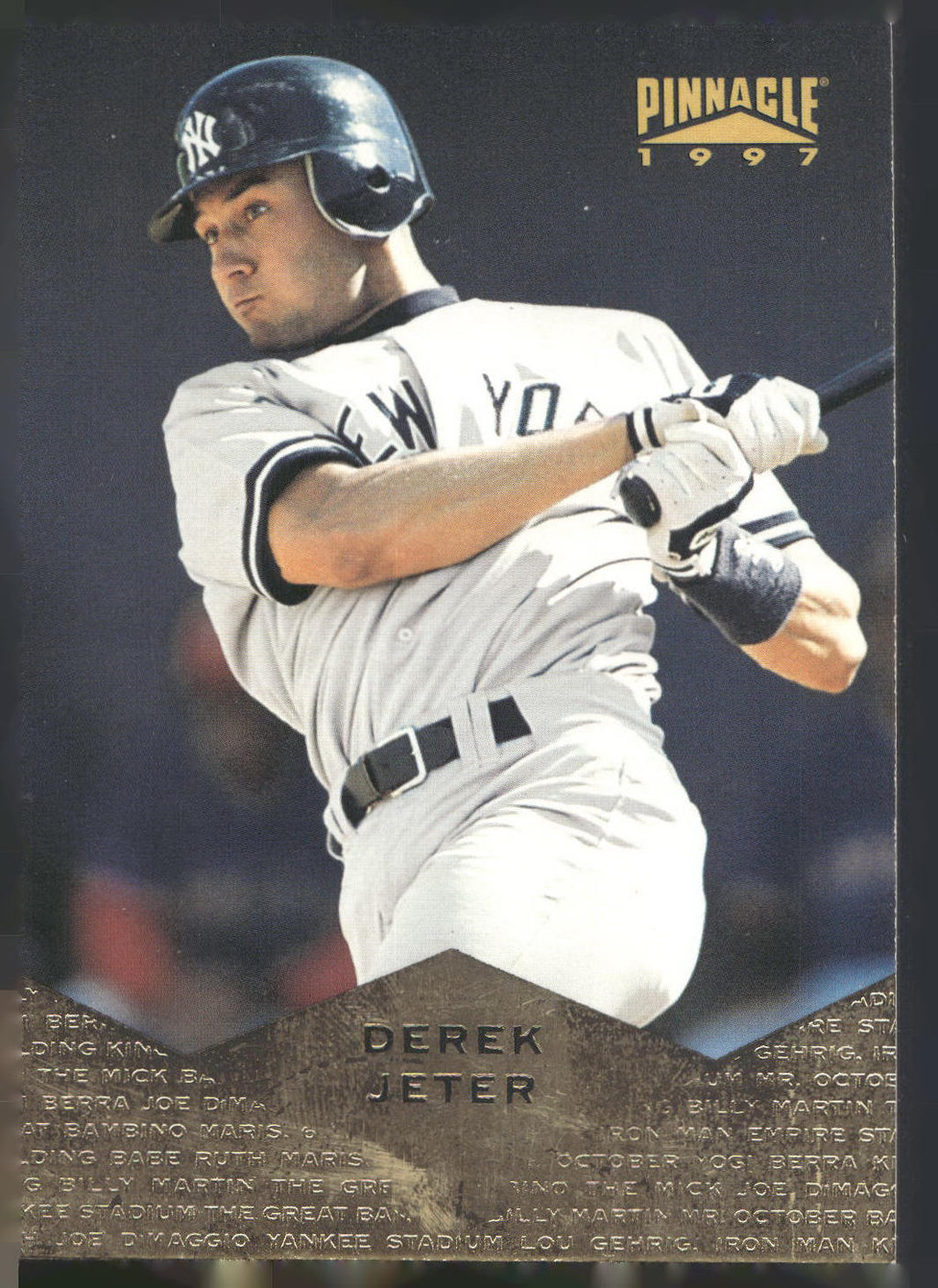 1997 Pinnacle #139 Derek Jeter