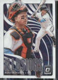 2020 Donruss Optic #OI-3 Buster Posey Optic Illusions