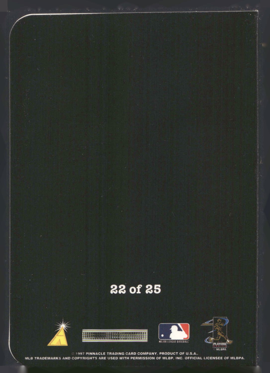 1997 Pinnacle #22 Makoto Suzuki Passport to the Majors