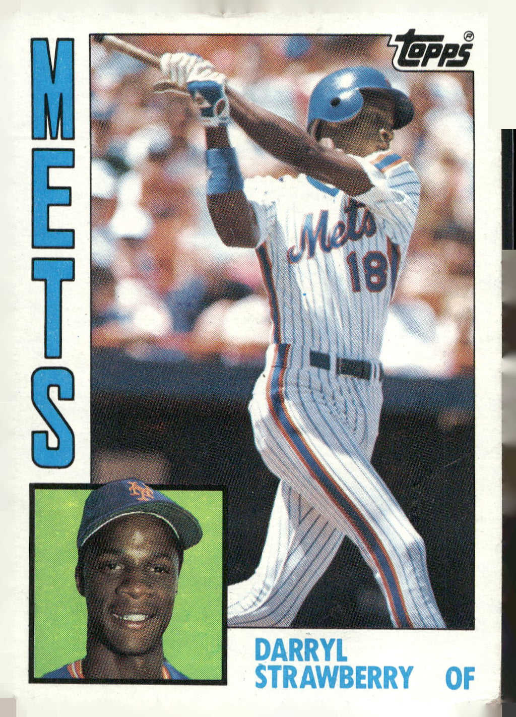 1984 Topps #182 Darryl Strawberry