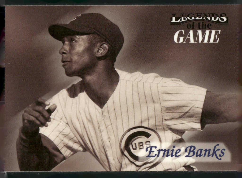1998 Sports Illustrated Then and Now #3 Ernie Banks