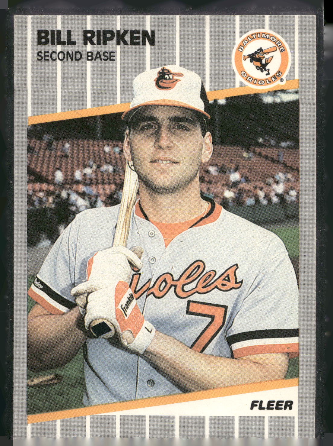 1989 Fleer #616e Bill Ripken