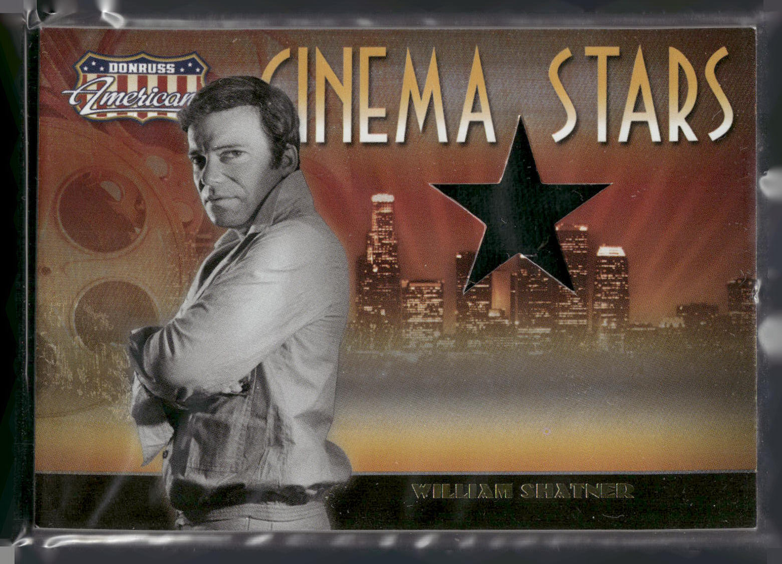 2007 Donruss Americana #CS-3 William Shatner Cinema Stars Material
