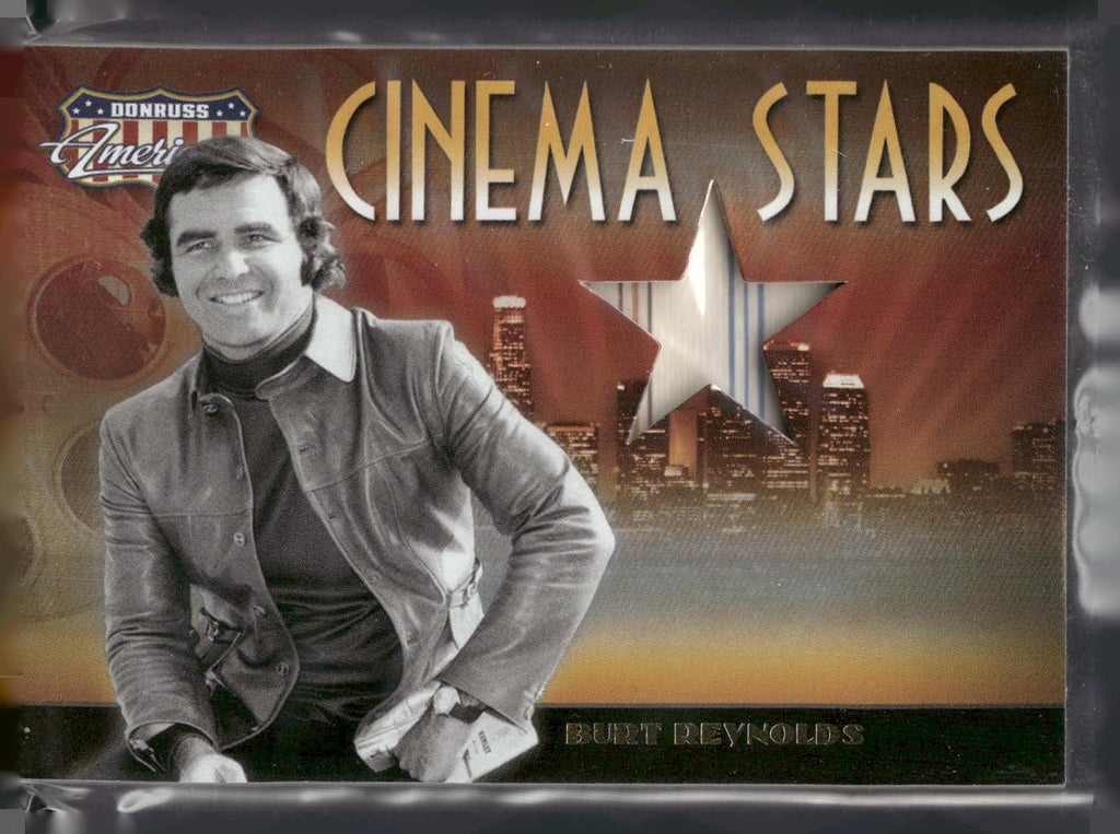 2007 Donruss Americana #CS-2 Burt Reynolds Cinema Stars Material