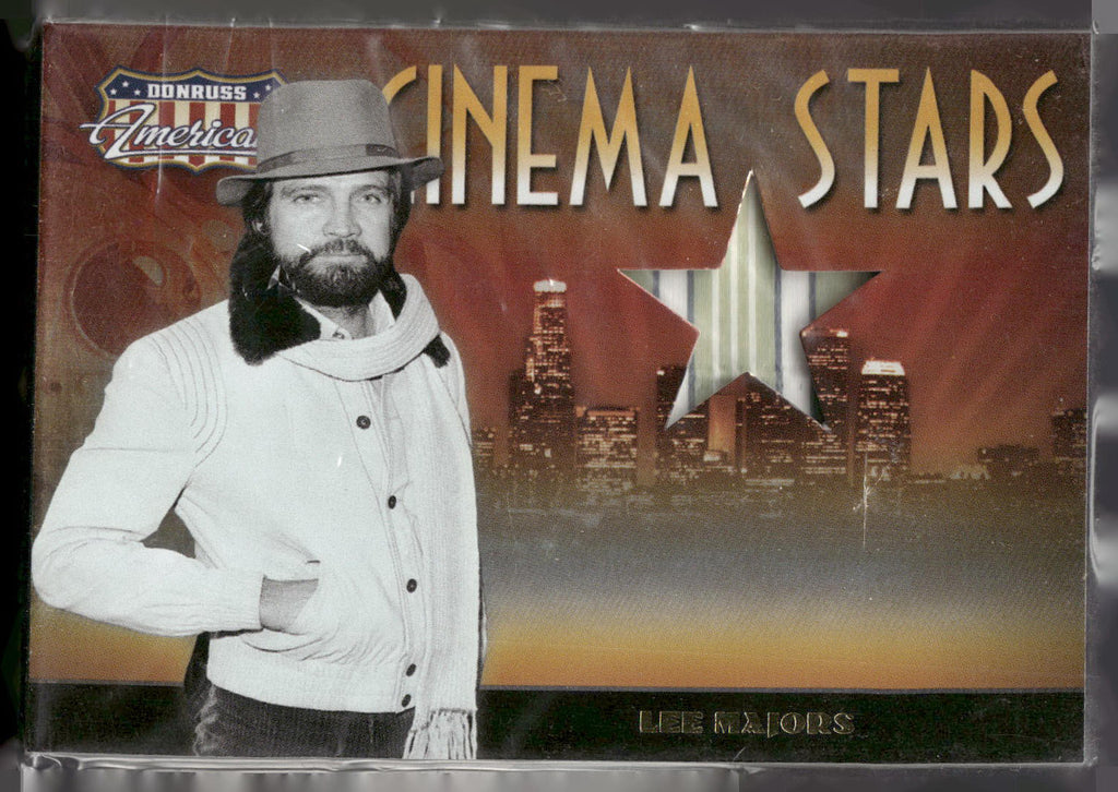 2007 Donruss Americana #CS-21 Lee Majors Cinema Stars Material